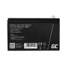 UPS-Batterie Green Cell AGM04 12V 7Ah versiegelte Blei-Säure (VRLA) schwarz, 1 Stück