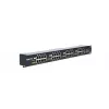 Extralink Gigabit PoE Injector 16 Port 16x 1000Mb/s RJ45, Rackmount