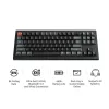 Mechanische Tastatur Keychron V3 Ultra 8K – QWERTY, Bluetooth & Kabel, RGB, Schwarz