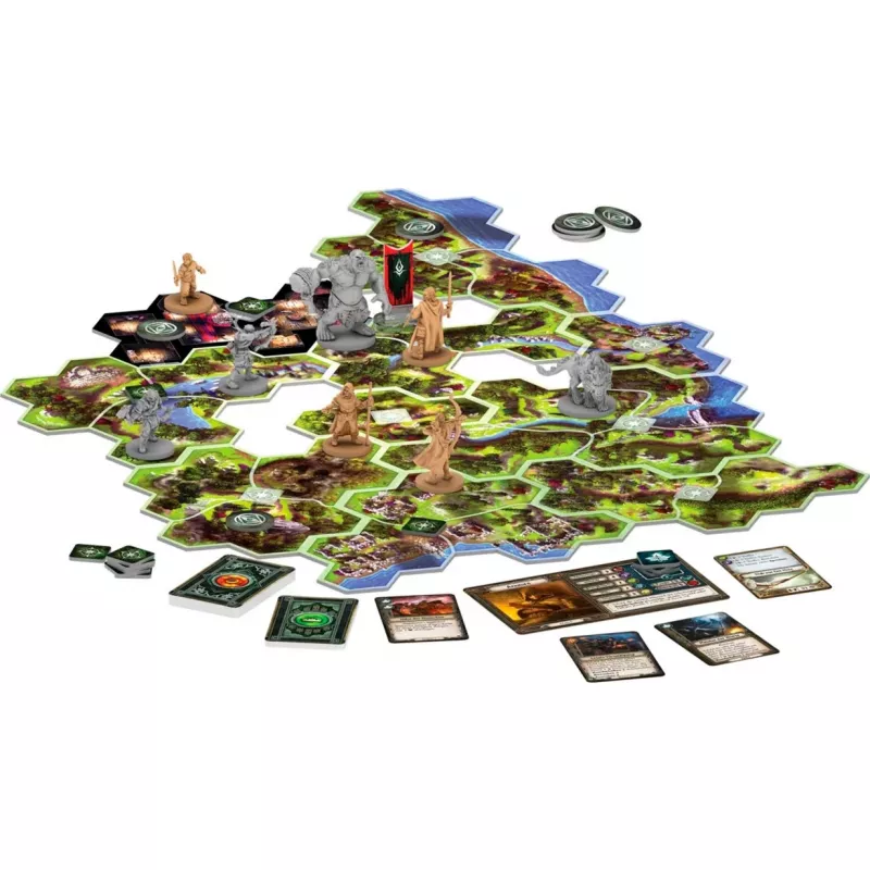 Asmodee Herr der Ringe: Reise durch Mittelerde, Brettspiel