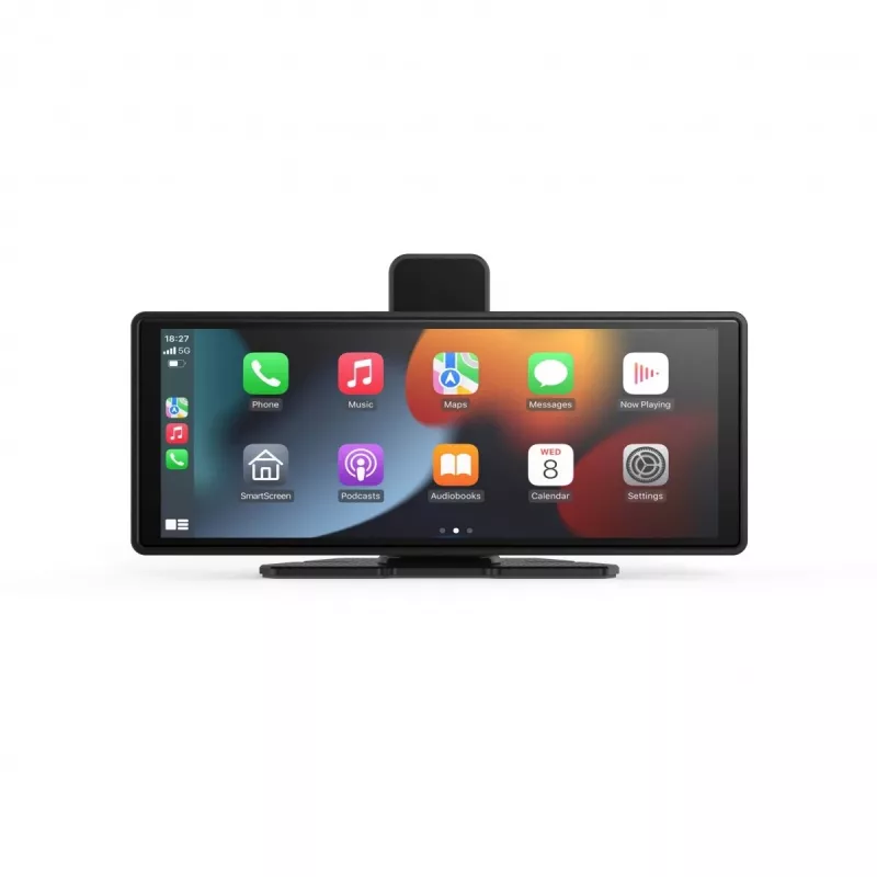 Maxcom MC01 Vibe Multimedia-Bildschirm fürs Auto, Schwarz