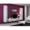 TV-Stand cama meble VIGO NEW 30/180/40, weiße Hochglanz-Oberseite, Spanplatte, 1800×400×300 mm
