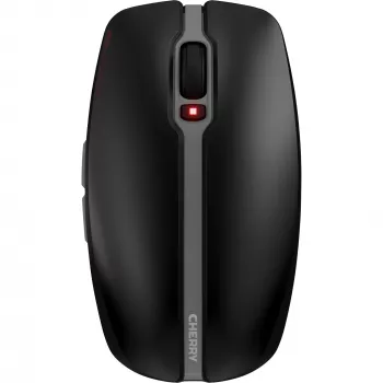 CHERRY Stream Desktop Recharge Tastatur Maus enthalten Universal RF Wireless AZERTY Belgisch Schwarz