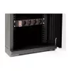Delock 43418 10" Netzwerkschrank mit Glastür, 8U, Schwarz