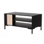 Cama MERCI coffee/lawn table 100 x 55 x 49 cm Schwarz/oak artisan