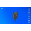 SAVIO LA-06/B 30-W-Wandladegerät, USB-A + USB-C, Quick Charge, Power Delivery 3.0, Schwarz