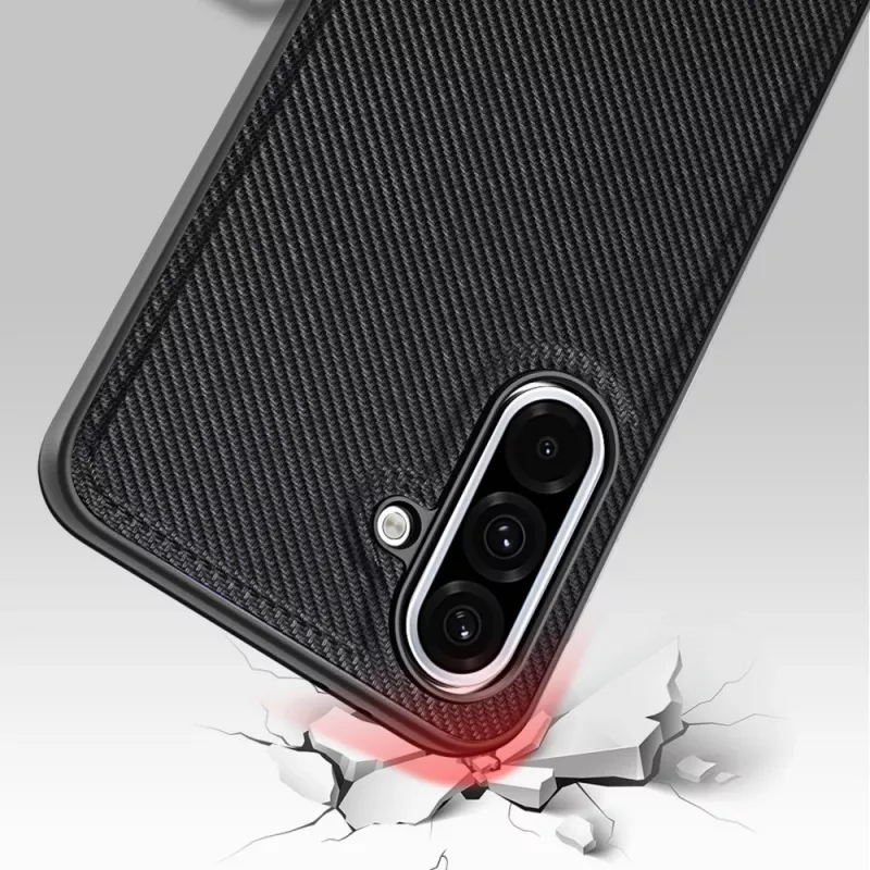 StyleShell NYLO, Handyhülle Schwarz, Samsung Galaxy A36 5G