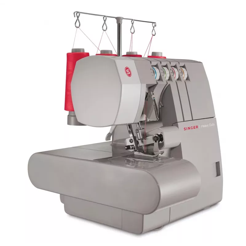 Overlock-Nähmaschine SINGER 14HD854 Heavy Duty elektrisch 120 W Grau