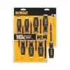 DeWALT MAXFIT DWHT65102-0 Schraubendreher-Set, 8-teilig, Schlitz, PH, PZ