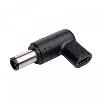 Akyga AK-ND-C08 Ladeadapter USB-C auf DC 7,4 x 5,0 mm + Pin für Notebooks, 18,5-20 V, 100 W, für Dell