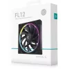 DeepCool FL12 Gehäuselüfter, 120 mm, 500–2150 U/min, 32 dB, FDB, 12 V, schwarz