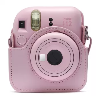 Kompakttasche Fujifilm 4177084 Rosa für Instax Mini 12 mit Schultergurt