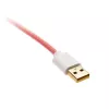 Ducky Premicord USB-Kabel 1,8 m USB A USB C Pink