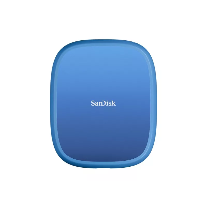 SanDisk Creator Phone Externe Festplatte mit MagSafe, SSD, 1 TB, Blau, SDSSDE62C-1T00-G25