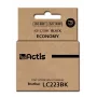 Actis KB-223BK Tintenpatrone, Ersatz für Brother LC223BK, Schwarz, 16 ml