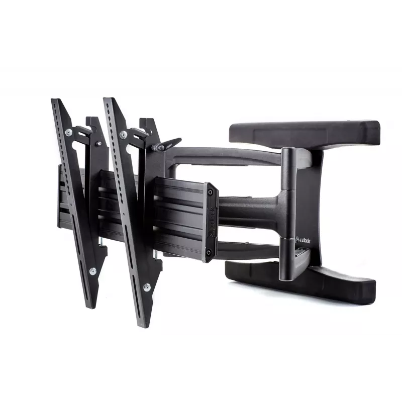 Edbak VSM654 schwenkbarer Wandarm, 65–86 Zoll, 45 kg, schwarz