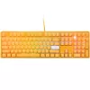 Ducky One 3 Gelbe Gaming-Tastatur, RGB-LED - MX-Clear (US)