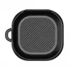 Tech-Protect Rough Carbon Hülle für das Ladecase von Samsung Galaxy Buds 2 Pro/2/Live/Pro, schwarz