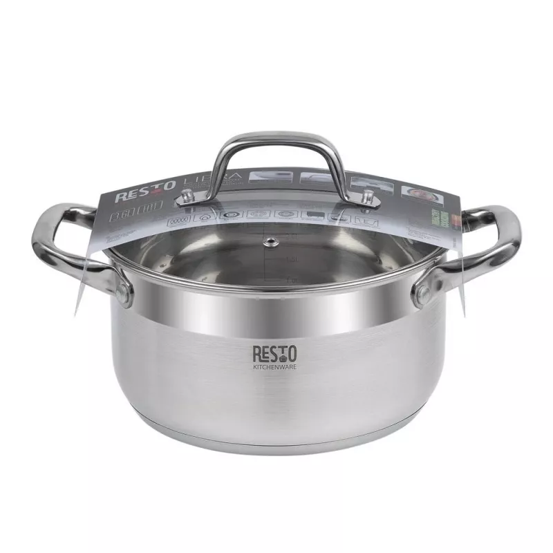 Resto Küchengeschirr Libra 3,6 L Rund Edelstahl