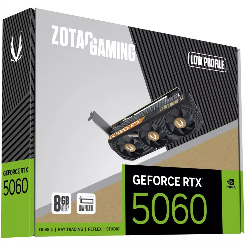 Zotac GAMING GeForce RTX 5060 Low Profile 8 GB GDDR7 Grafikkarte