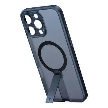 Torras Pstand Spin Case für iPhone 16 Pro (Schwarz)