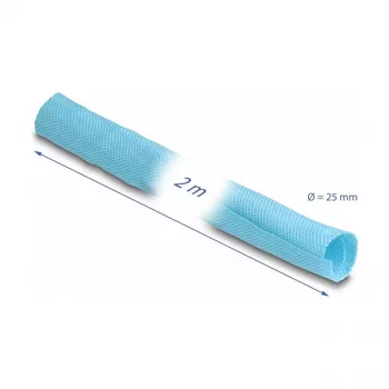 Kabelschlauch DeLOCK 20879 Blau Polyester 2,6 cm Durchmesser