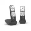 Gigaset A690 Duo Analog-Telefon Anruferkennung Schwarz, Silber