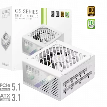 Gamemax Netzteil, 80 PLUS, Gold | GS 650G WH | 650 W