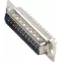 ShiverPeaks 79125-1 D-Sub 25-poliger Lötstecker, Stecker