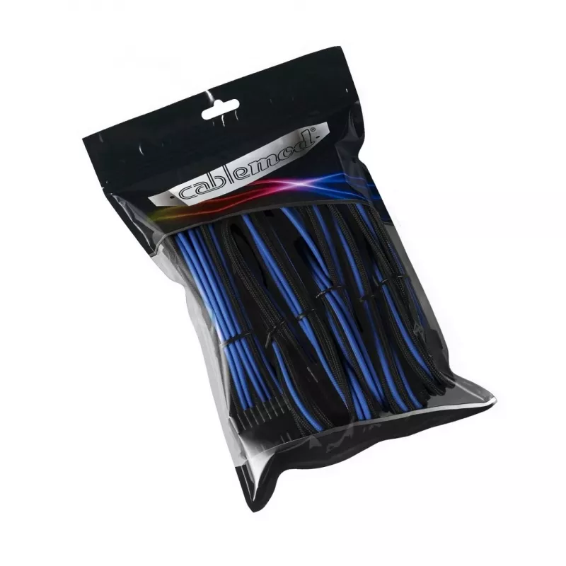 Internes Stromkabel CableMod CM-PCAB-BKIT-NKKB-3PK-R Schwarz Blau 250mm