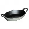 Ovale Mini-Back- und Auflaufform Staub 250 ml Graphit