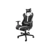 FURY Avenger XL Universal Gaming Chair Gepolsterter Sitz Schwarz, Weiß