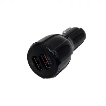 Manta MCC01QC3 Kfz-Ladegerät, 2x USB, Quick Charge 3.0