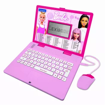 Zweisprachiger Lern-Laptop für Kinder Lexibook Barbie JC598BBi17 – bilinguales Lernspielzeug