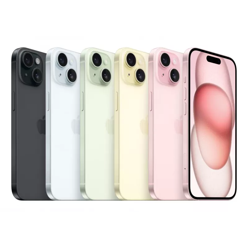 Apple iPhone 15 15,5 cm (6.1) Dual SIM iOS 17 5G USB Type-C 256 GB Blau