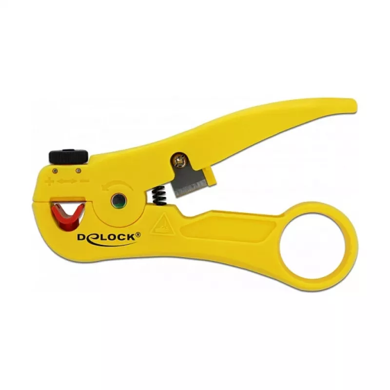 Delock 86478 Kabelabisolierer, 3,5 - 9,0 mm, gelb