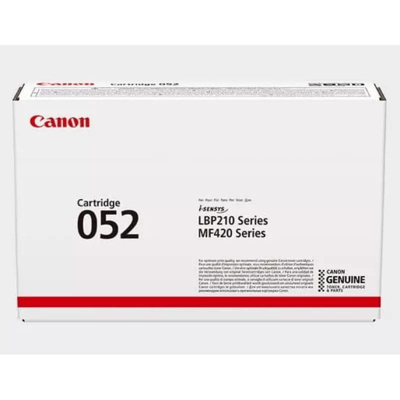 Canon CRG-052H Toner Cartridge, Schwarz, 9200 Seiten
