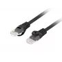 LANBERG Patchkabel Cat.6 UTP LSZH CU 1,5m schwarz Fluke getestet