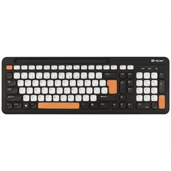 Tracer Greg RF kabellose Tastatur, 2,4 GHz, Standardgröße, Schwarz