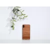 Handyhülle man and wood für iPhone X/XS — cappuccino schwarz Schutzcover