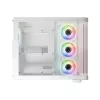 LC-Power Gaming 8001W Pro-Storm Light Midi-Tower ATX Gehäuse, weiß (LC-8001W-ON)