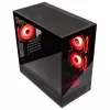 GSI SmartAssembly ARGB Glas Micro-ATX-Gehäuse - 650W