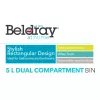 Mülleimer Beldray LA035235WHTFEU7 Doppelfach 5 L weiß