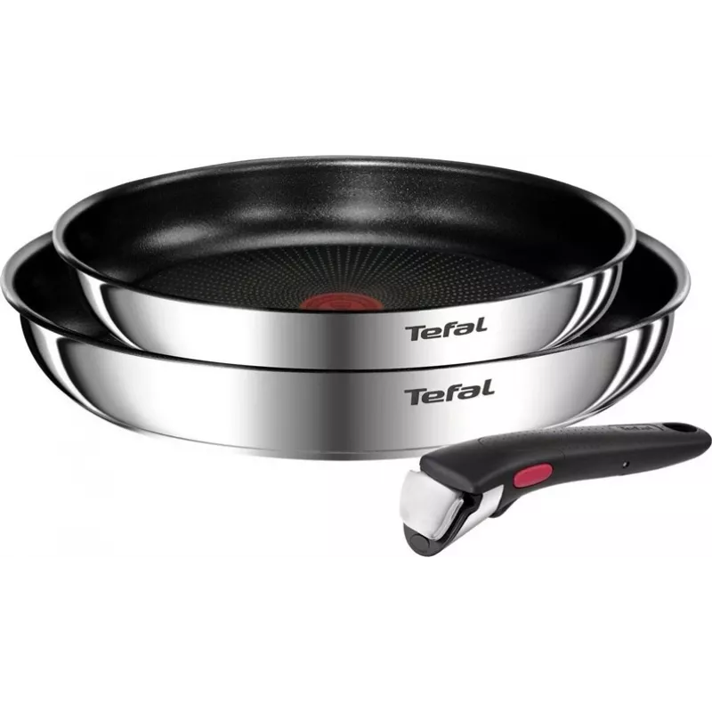 Tefal Ingenio Emotion L897S374 3-teiliges Pfannenset, 24/28 cm mit abnehmbarem Griff