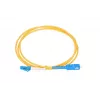 Extralink Glasfaser-Patchkabel LC/UPC auf SC/UPC, Singlemode G.652D, Simplex, 3 mm Mantel, 2 m
