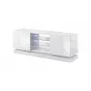 Cama Meble QIU 160 TV-Schrank, MDF, weiß Hochglanz