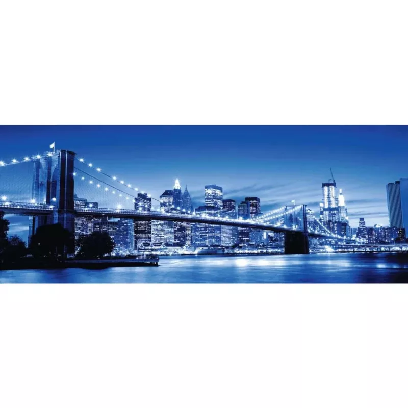 Puzzle Panorama - Leuchtendes neu York (1000 Teile)