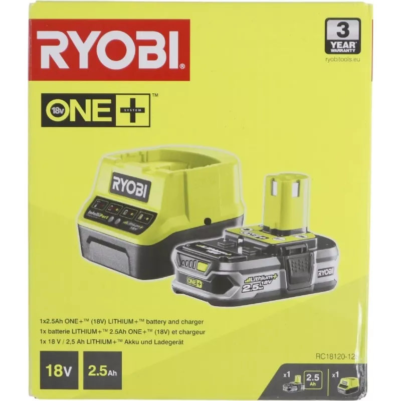 Ryobi RC18120-125 Akku- & Ladegerät-Set