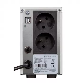 Ever ECO PRO 1200 AVR CDS USV 1,2 kVA 780 W 2 AC-Ausgänge