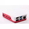 ALLNET Raspberry Pi 4 Zubehör - Offizielles Gehäuse Rot/Weiß für 4